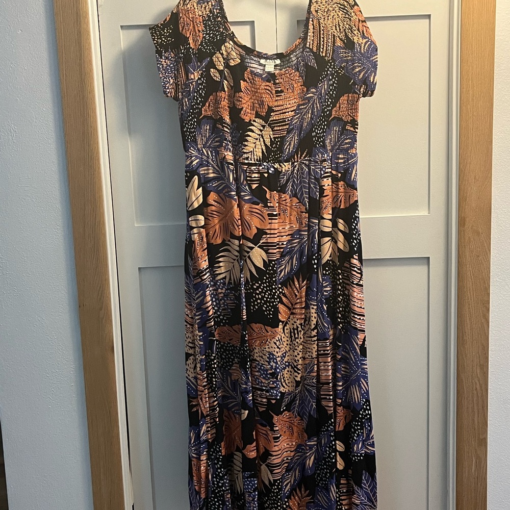 Plus size summer cotton Dress
